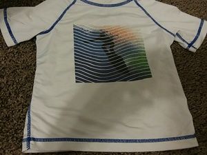 Toddler boys swim shirt